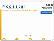 Tablet Screenshot of coastalmovinggroup.com